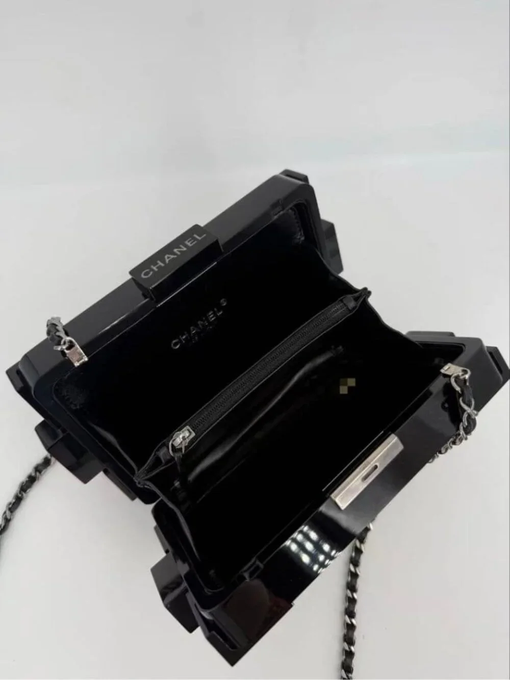 Chanel Lego Acrylic Chain Bag